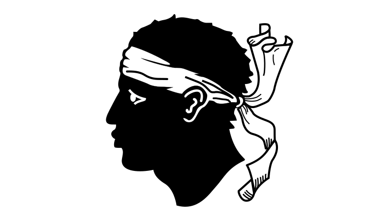 Korsische Flagge